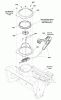 Murray C950-52060-2 (1696315-00) - Craftsman 22" Single Stage Snowthrower (2012) Pièces détachées Chute Rotation Group - Remote (2988904)