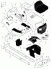 Murray 40508x92H - B&S/ 40" Lawn Tractor (2003) (Walmart) Pièces détachées Chassis & Hood