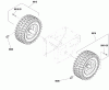 Murray BP2132SE (1696257-00) - Briggs & Stratton 32" Dual Stage Snowthrower, 21HP (CE) (2012) Listas de piezas de repuesto y dibujos Wheels and Tires Group (2990446)