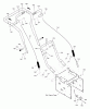 Murray C950-52420-0 - Craftsman 27" Dual Stage Snow Thrower (2004) (Sears) Pièces détachées Handle Assembly