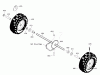 Murray C950-52420-0 - Craftsman 27" Dual Stage Snow Thrower (2004) (Sears) Pièces détachées Wheels