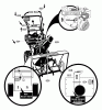 Murray C950-52430-0 - Craftsman 27" Dual Stage Snow Thrower (2004) (Sears) Pièces détachées Decals