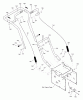 Murray C950-52430-0 - Craftsman 27" Dual Stage Snow Thrower (2004) (Sears) Pièces détachées Handle Assembly