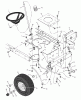 Murray 40541F - 40" Lawn Tractor (2002) Pièces détachées Steering