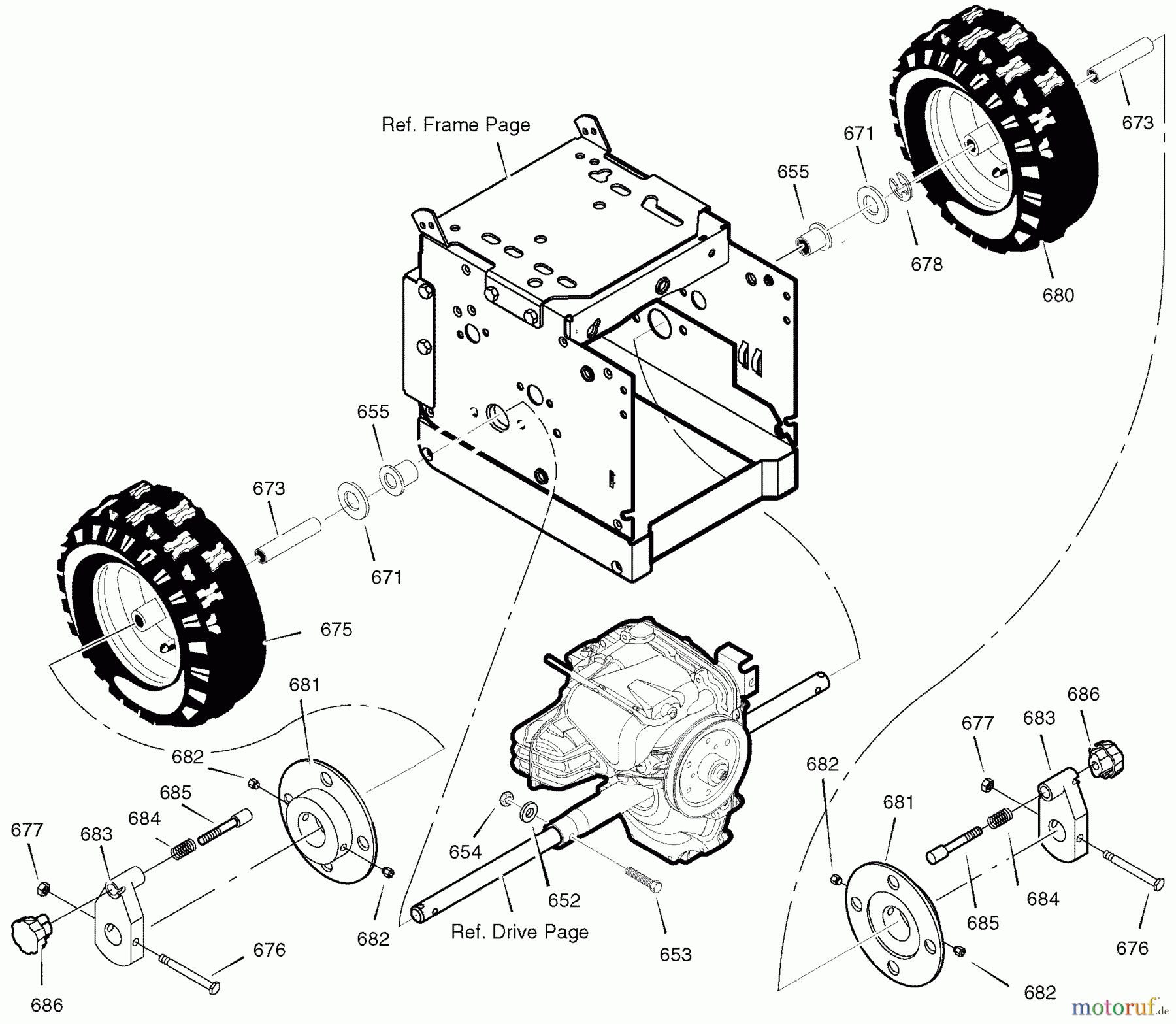  Murray Schneefräsen ST1332 (632130x16B) - Frontier 32
