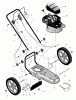 Murray TM6000x8B - Scotts Walk-Behind String Trimmer (2002) (Home Depot) Pièces détachées Illustration & Parts List