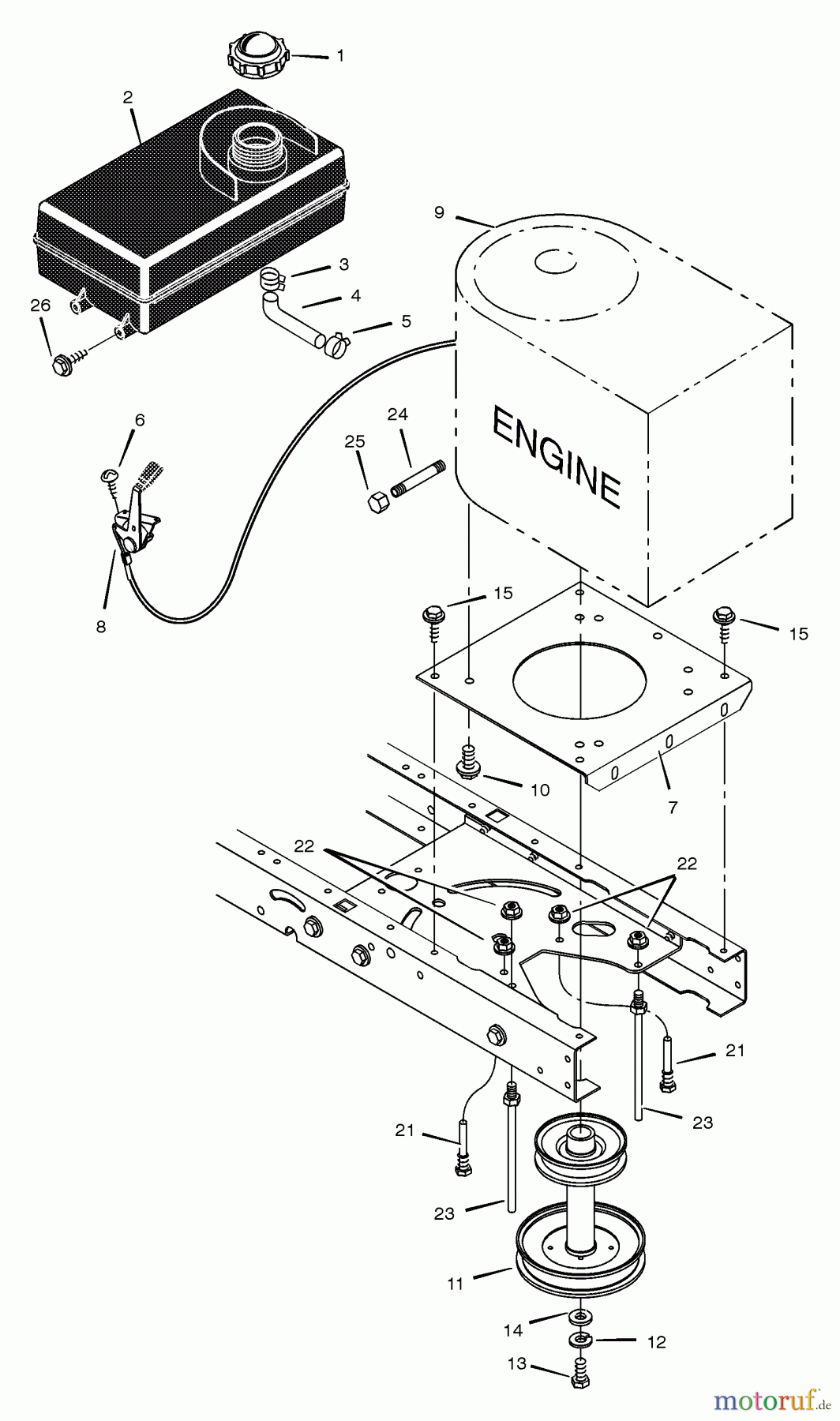  Murray Rasen- und Gartentraktoren 42515x92B - B&S/Murray 42