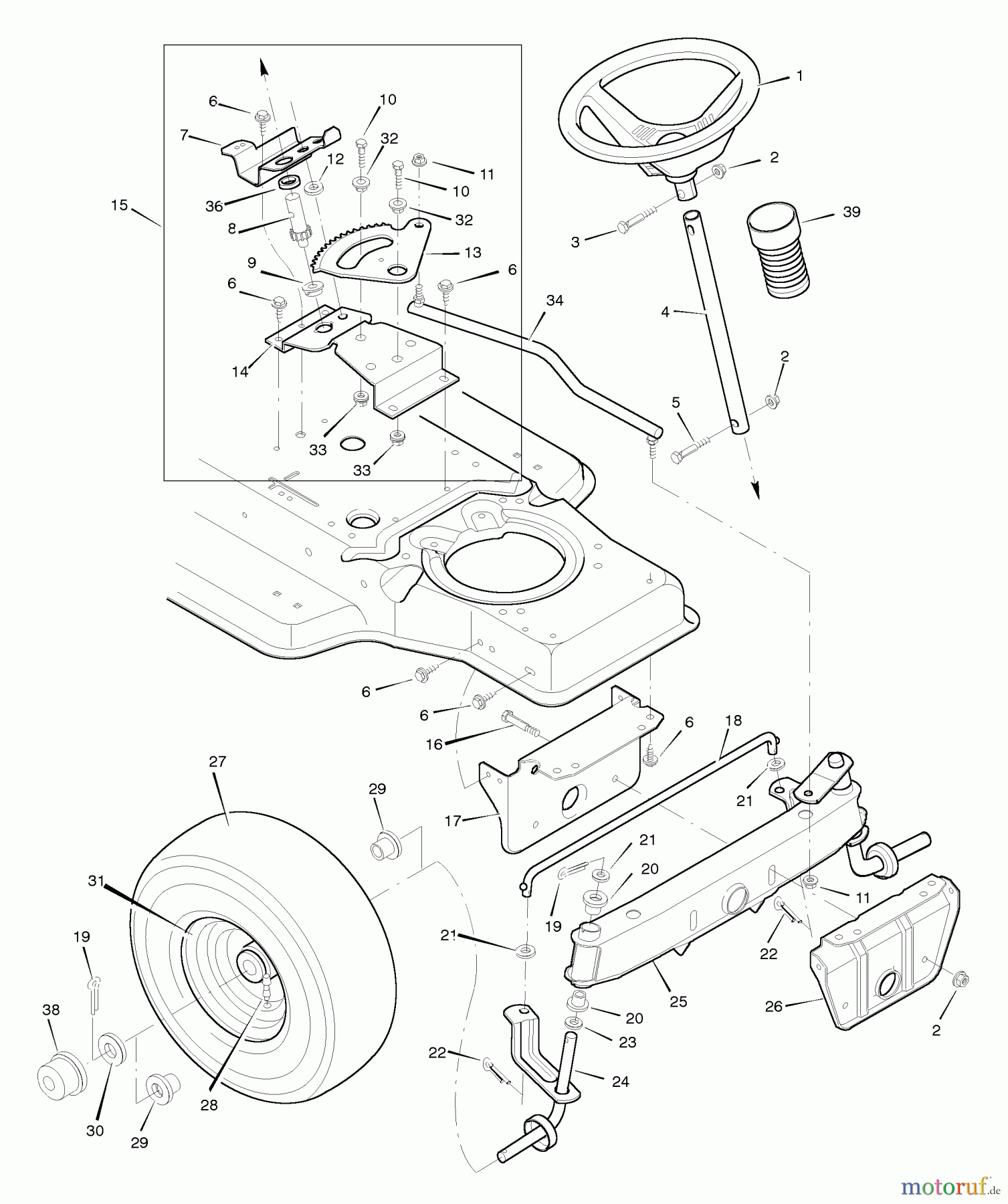  Murray Rasen- und Gartentraktoren 42913x5B - Murray 42