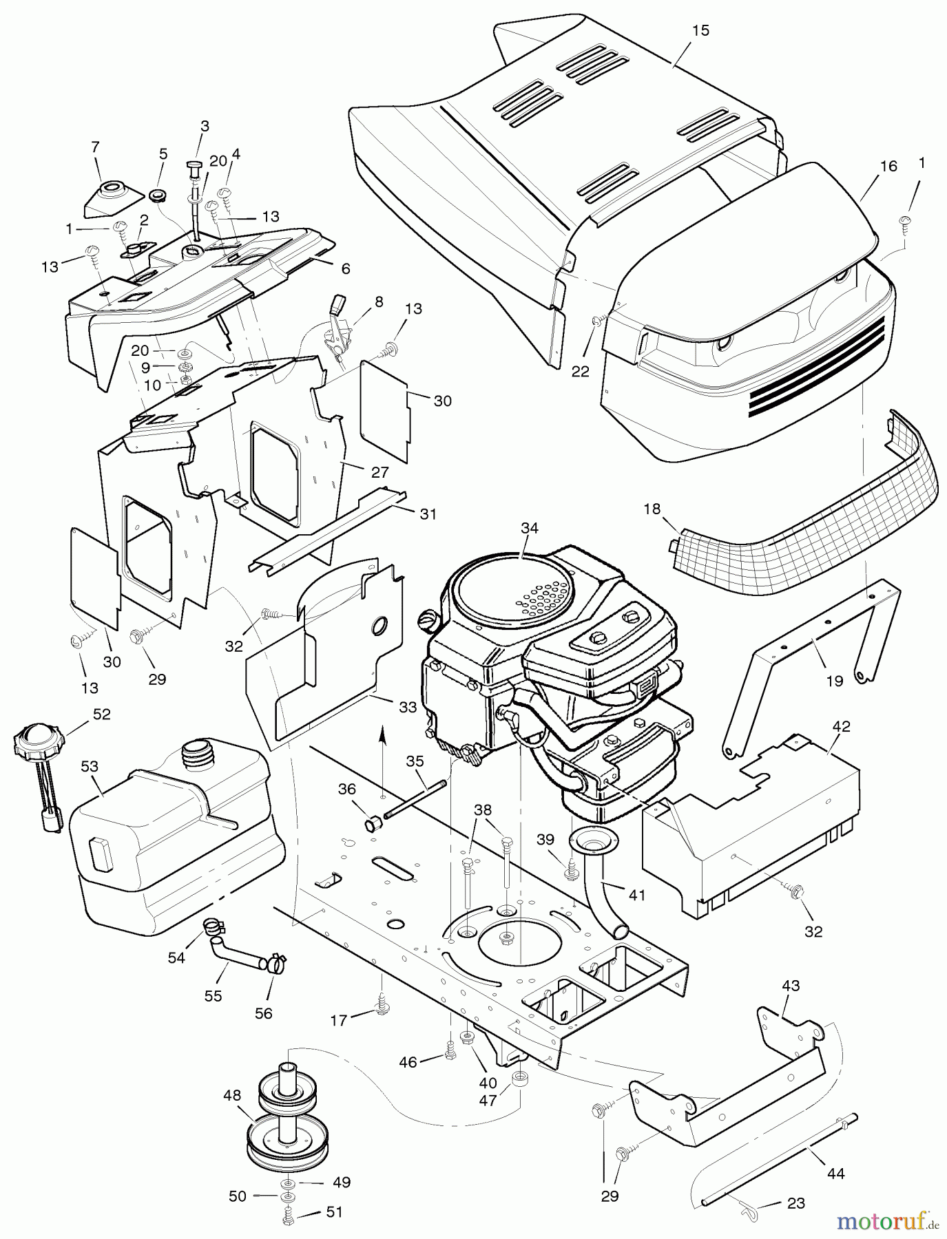 Murray Rasen- und Gartentraktoren 46377x8A - Scotts 46