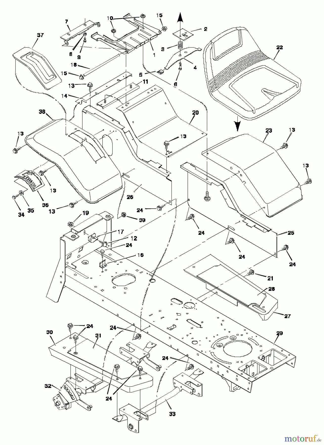 Murray Rasen- und Gartentraktoren 46378x6B - Murray Ultra 46