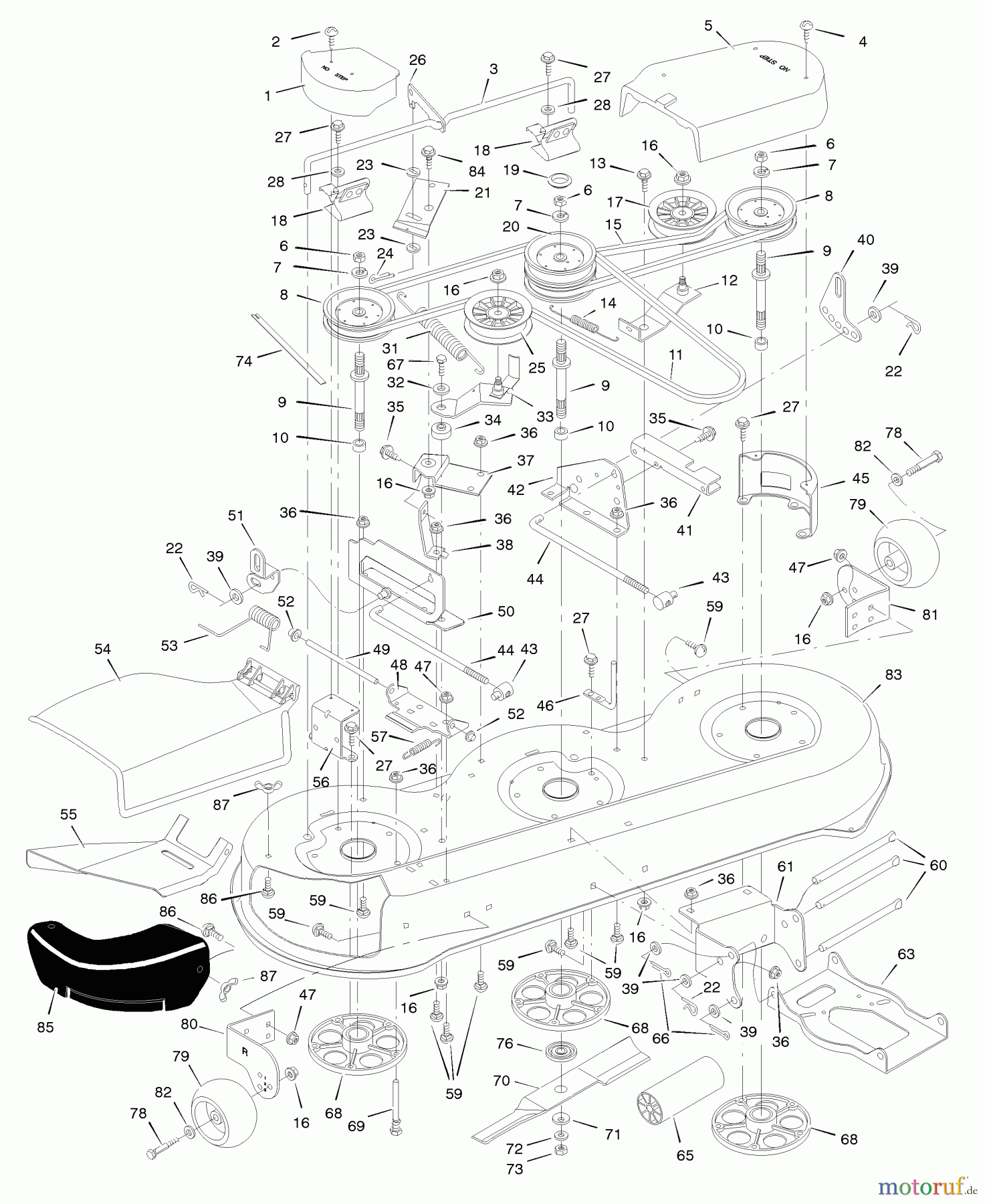  Murray Rasen- und Gartentraktoren 46430x8A - Scotts 46