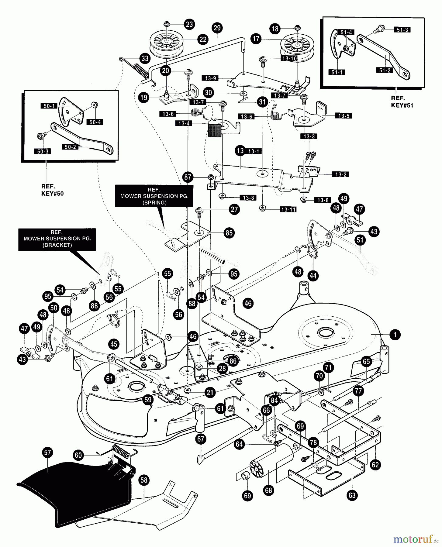  Murray Rasen- und Gartentraktoren 46562x8B - Scotts 46