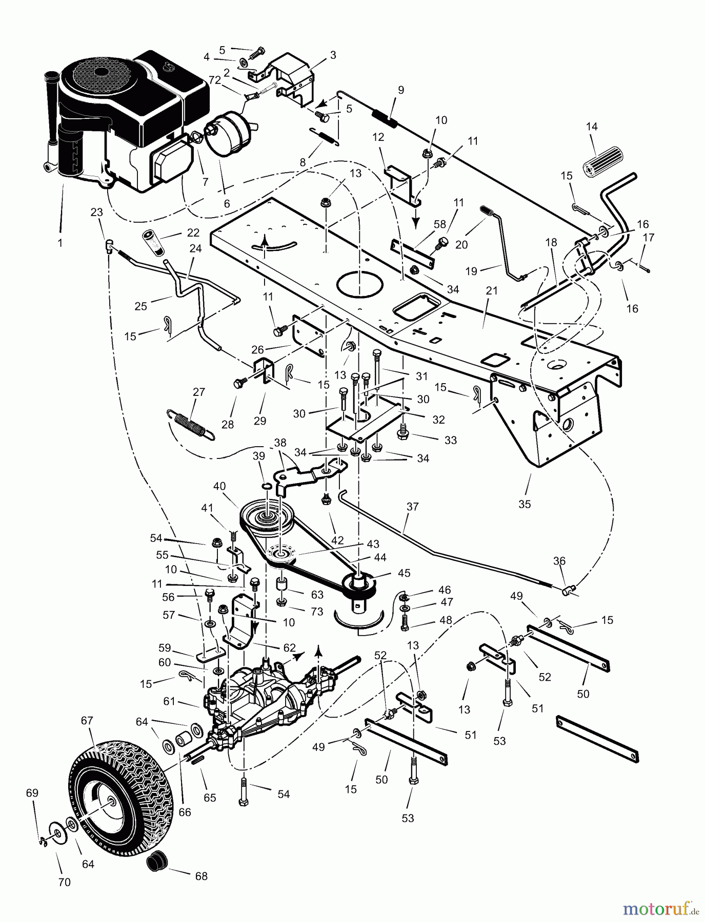 Murray Reitermäher 309000x31A - Scotts 30
