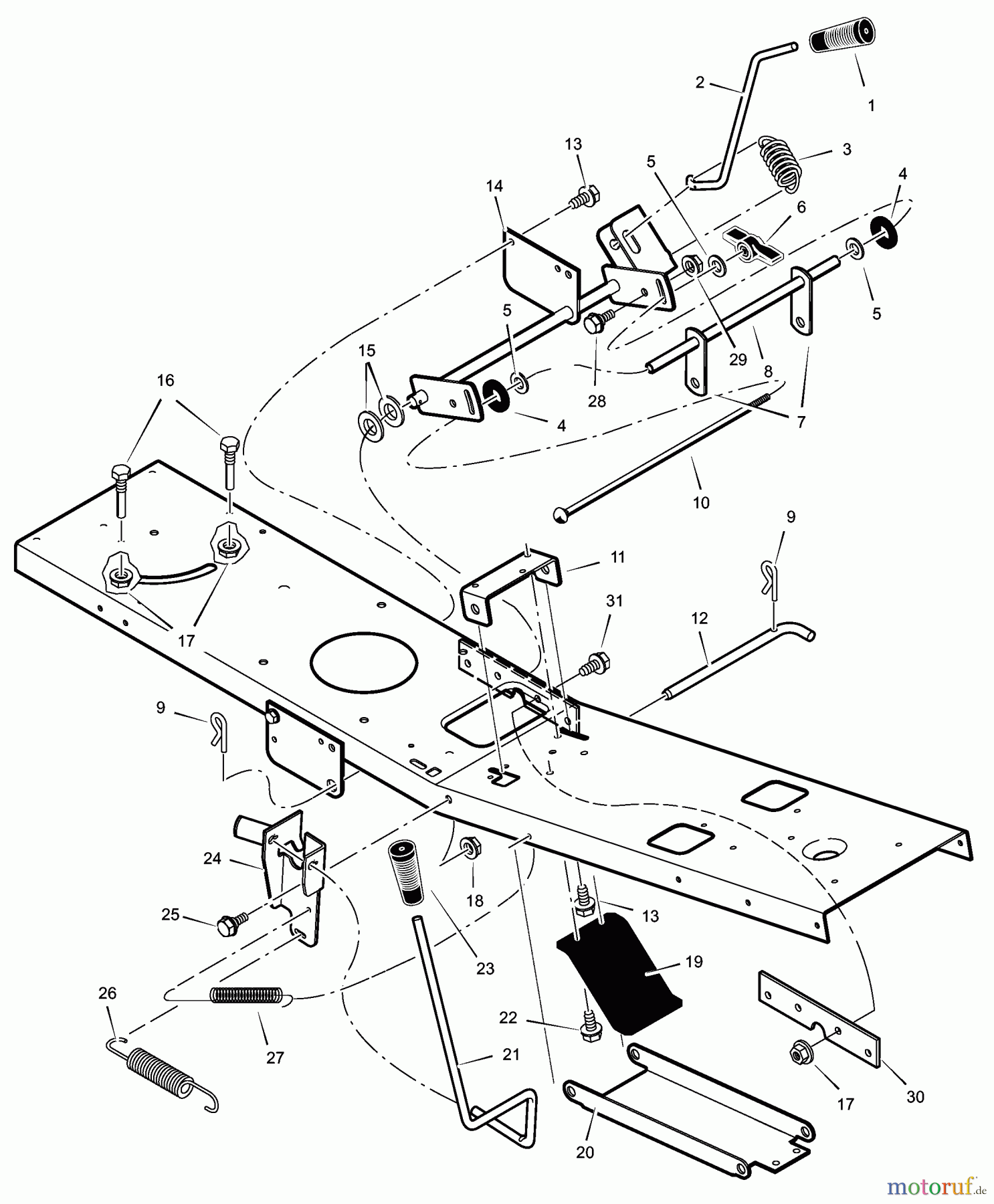  Murray Reitermäher 309029x92NA - B&S/Murray 30