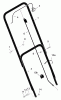 Murray 201010x24A - B&S/ 20" Walk-Behind Mower (2004) (Meijer) Pièces détachées Handle Assembly