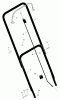 Murray 201030x30A - 20" Walk-Behind Mower (2005) Pièces détachées Handle Assembly