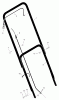 Murray 20103x25B - B&S/ 20" Walk-Behind Mower (1998) (Marchands) Pièces détachées Handle Assembly