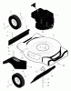 Murray 20103x25B - B&S/ 20" Walk-Behind Mower (1998) (Marchands) Pièces détachées Mower Housing Assembly