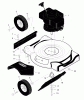 Murray 20103x30A - 20" Walk-Behind Mower (1999) Pièces détachées Mower Housing Assembly