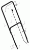 Murray 20103x30B - 20" Walk-Behind Mower (2000) Pièces détachées Handle Assembly