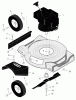 Murray 20104G - 20" Walk-Behind Mower (2005) Pièces détachées Mower Housing Assembly