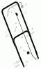 Murray 20112x92NA - B&S/ 20" Walk-Behind Mower (2002) (Walmart) Pièces détachées Handle Assembly