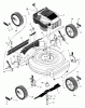 Murray 20407x35A - B&S/ 20" Walk-Behind Mower (1997) (Western Auto) Pièces détachées Mower Deck Assembly