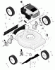 Murray 204210x30B - 20" Walk-Behind Mower (2004) Pièces détachées Mower Housing Assembly