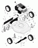 Murray 204210x31C - Scotts 20" Walk-Behind Mower (2004) (Home Depot) Pièces détachées Mower Housing Assembly