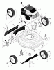 Murray 204210x8A - Scotts 20" Walk-Behind Mower (2003) (Home Depot) Pièces détachées Mower Housing Assembly