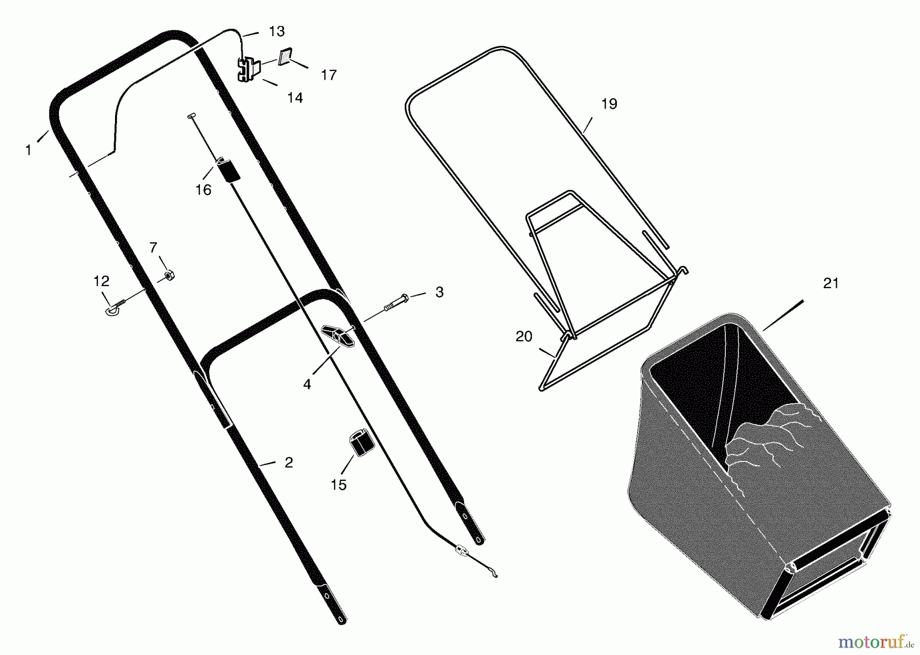  Murray Rasenmäher 204210x8C - Scotts 20