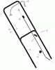 Murray 204212x92B - B&S/ 20" Walk-Behind Mower (2005) (Walmart) Pièces détachées Handle Assembly