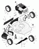 Murray 20455x30B - 20" Walk-Behind Mower (2000) Pièces détachées Mower Housing Assembly