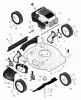 Murray 20465x7A - Scotts 20" Walk-Behind Mower (2000) (Home Depot) Pièces détachées Mower Housing Assembly
