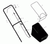 Murray 20556x31A - Scotts 20" Walk-Behind Mower (1998) (Home Depot) Pièces détachées Handle And Bag Assembly