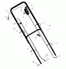 Murray 20607x99B - B&S/ 20" Walk-Behind Mower (1999) (AAFES) Pièces détachées Handle Assembly