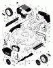 Murray 20707x6A - Ultra 20" Walk-Behind Mower (1998) Pièces détachées Mower Housing Assembly