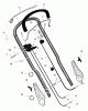 Murray 218910x43B - Yard King 21" Walk-Behind Mower (2004) Pièces détachées Handle Assembly