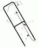 Murray 220092x92B - B&S/ 22" Walk-Behind Mower (2003) (Walmart) Pièces détachées Handle Assembly