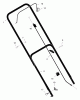 Murray 222210x24A - B&S/ 22" Walk-Behind Mower (2004) (Meijer) Pièces détachées Handle Assembly