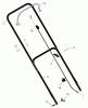 Murray 22265x8J - Scotts 22" Walk-Behind Mower (2004) (Home Depot) Pièces détachées Handle Assembly - B&S Models