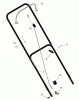 Murray 22265x8J - Scotts 22" Walk-Behind Mower (2004) (Home Depot) Pièces détachées Handle Assembly - Tecumseh Models