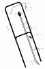 Murray 22275x83A - B&S/ 22" Walk-Behind Mower (1997) (Walmart) Pièces détachées Handle Assembly