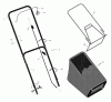 Murray 22305x31A - Scotts 22" Walk-Behind Mower (2000) (Home Depot) Pièces détachées Handle & Bag Assembly