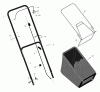 Murray 22305x31C - Scotts 22" Walk-Behind Mower (2002) (Home Depot) Pièces détachées Handle And Bag Assembly