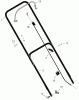 Murray 223310x24D - B&S/ 22" Walk-Behind Mower (2005) (Meijer) Pièces détachées Handle Assembly