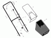 Murray 223310x8B - Scotts 22" Walk-Behind Mower (2004) (Home Depot) Pièces détachées Handle & Bag Assembly