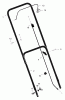 Murray 223330x6A - Ultra 22" Walk-Behind Mower (2001) Pièces détachées Handle Assembly