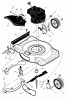 Murray 22406A - 22" Walk-Behind Mower (1999) Pièces détachées Mower Housing Assembly