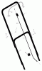 Murray 224110x83A - B&S/ 22" Walk-Behind Mower (2005) (Walmart) Pièces détachées Handle Assembly
